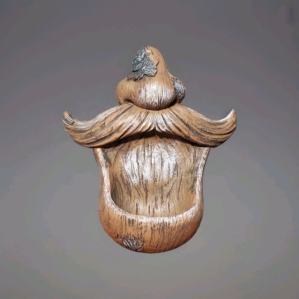 ALLADINBOX Tree Face Birdfeeder - Old Man Outdoor Tree Nature Retro Mouth Only